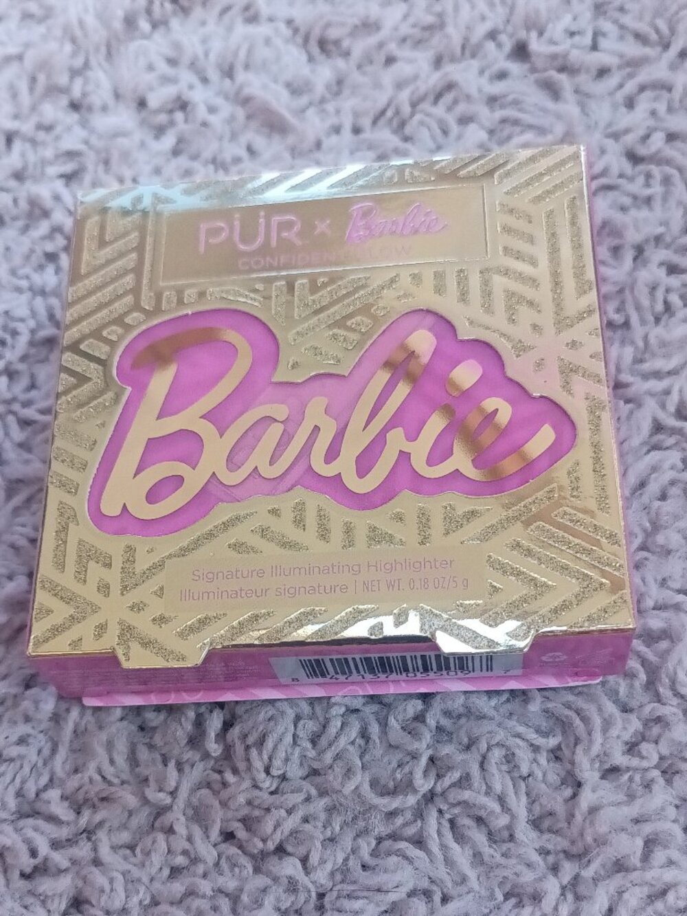 New PUR Barbie Confident Glow Illuminating Highlighter NRFP